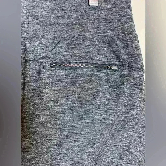 Athleta Womens Gray Heather Pull-On Skort Size Small Pockets Golf Tennis M - Picture 9 of 9